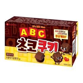 LOTTE  ABC 巧克力饼干 50g